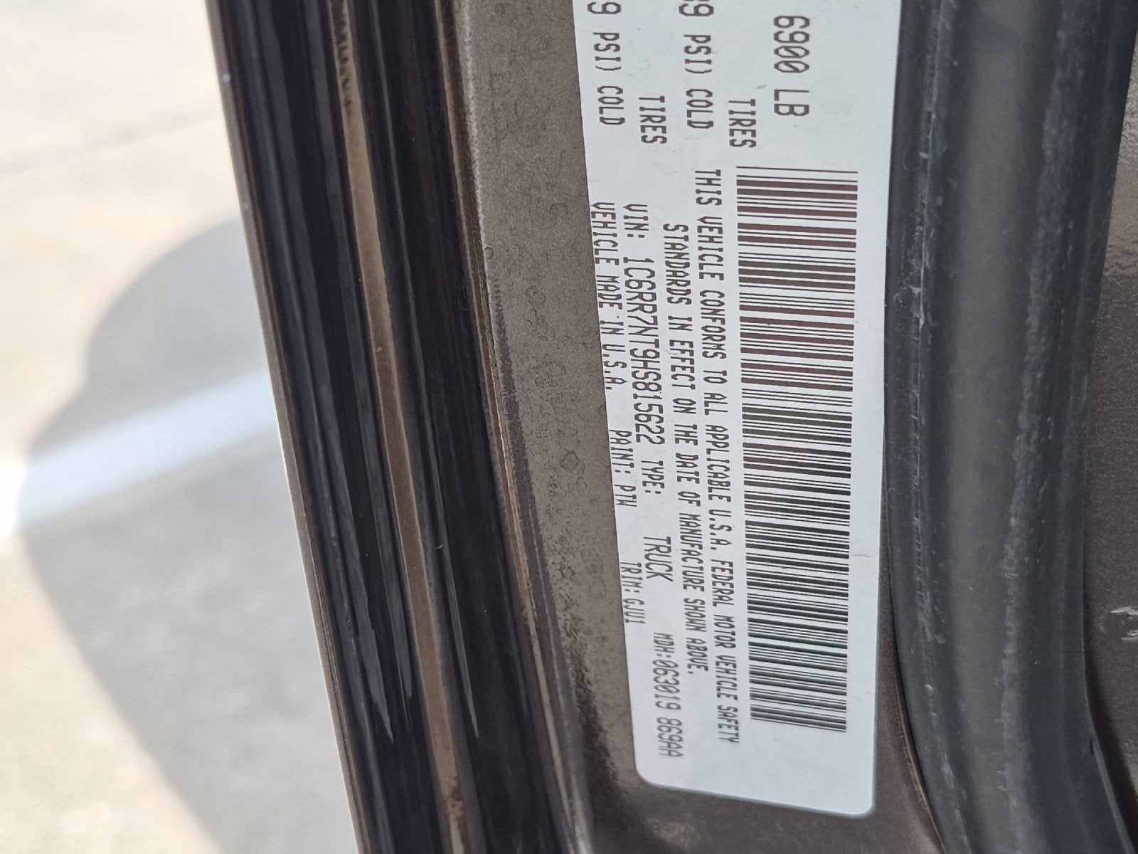 2017 RAM 1500 Laramie