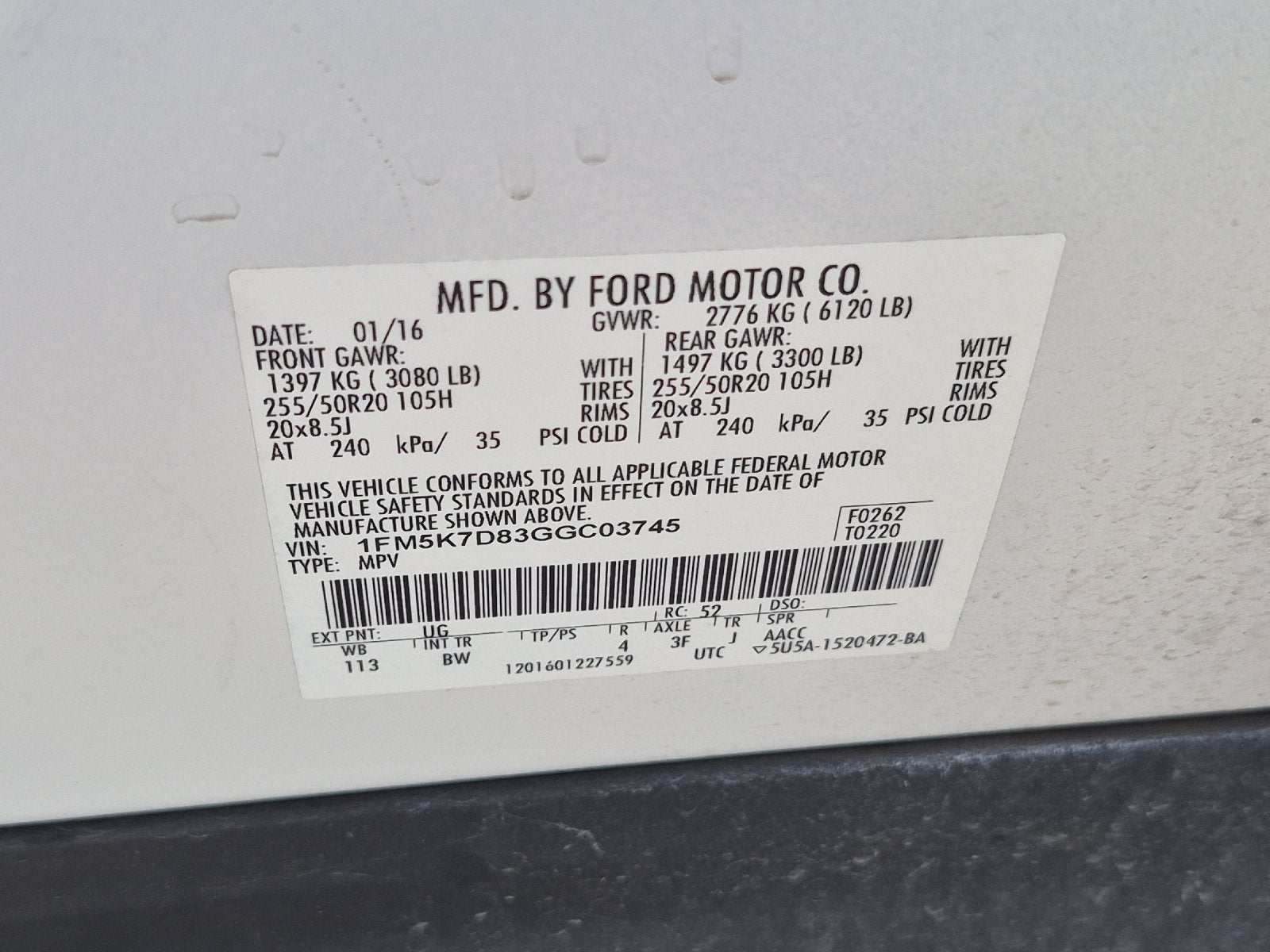 2016 Ford Explorer XLT