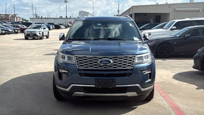 2018 Ford Explorer Platinum
