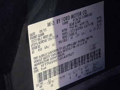 2016 Ford F-250 Platinum