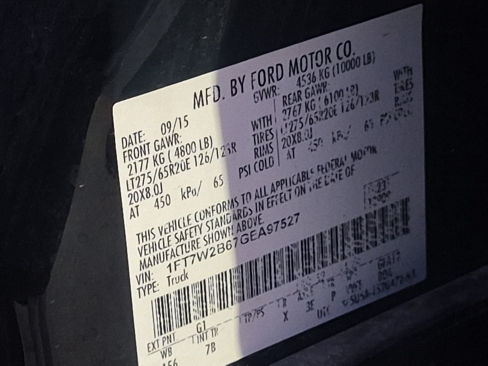 2016 Ford F-250 Platinum