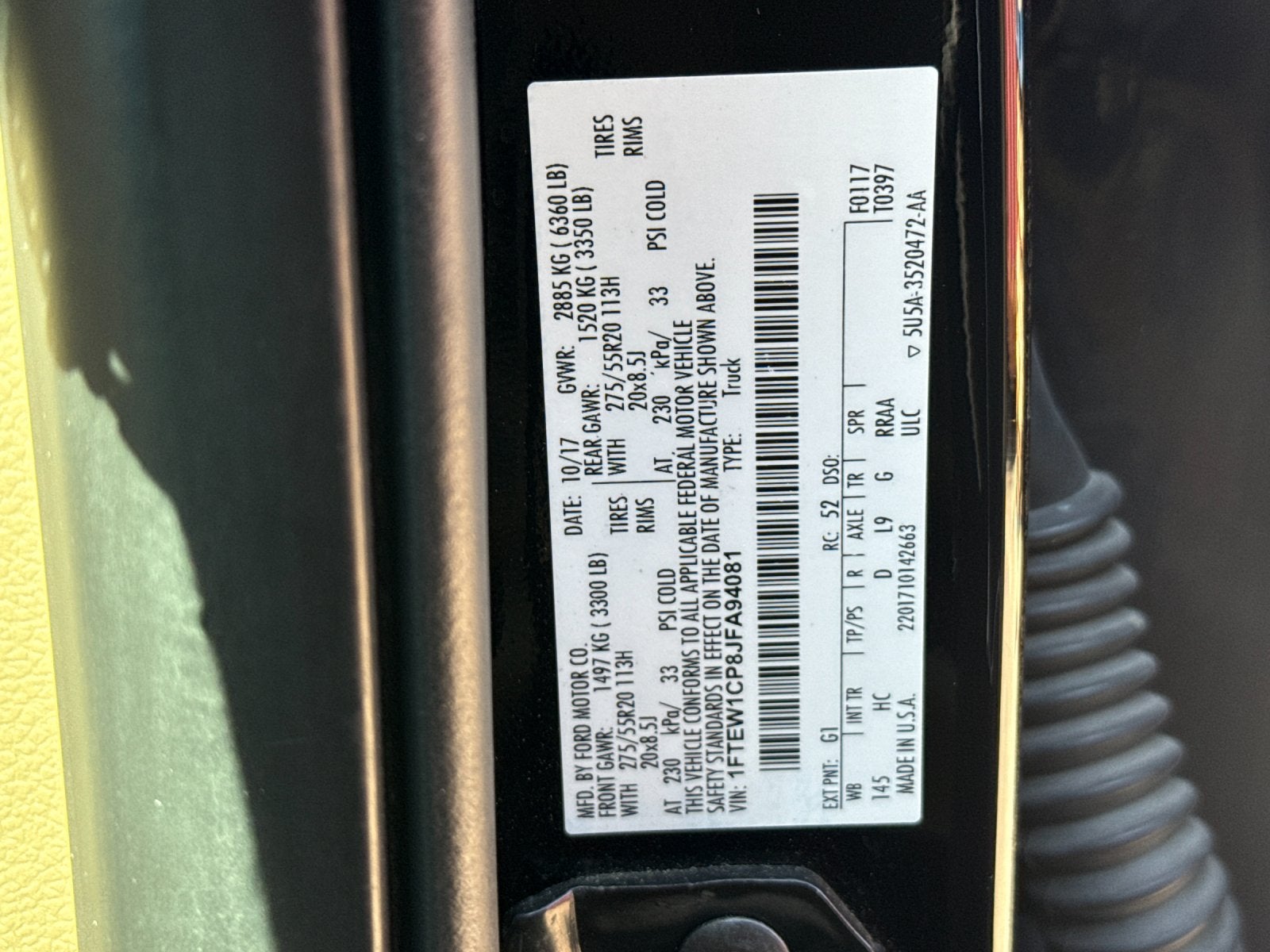 2018 Ford F-150 Lariat