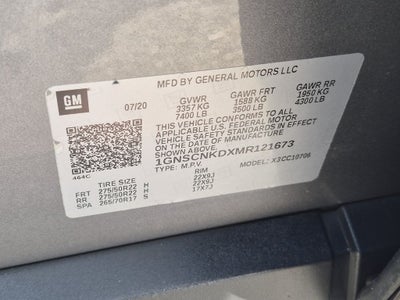 2021 Chevrolet Tahoe LT