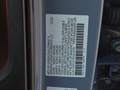 2022 Honda Accord Sport