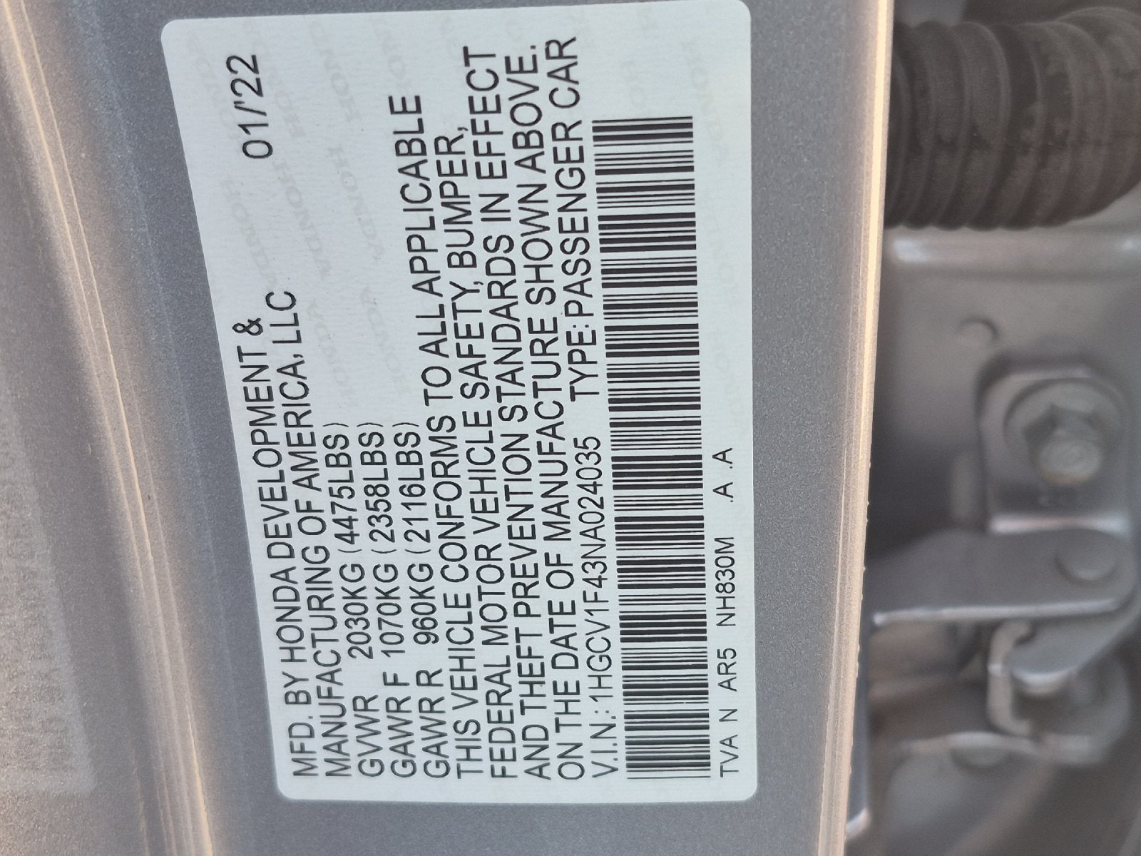 2022 Honda Accord Sport Special Edition