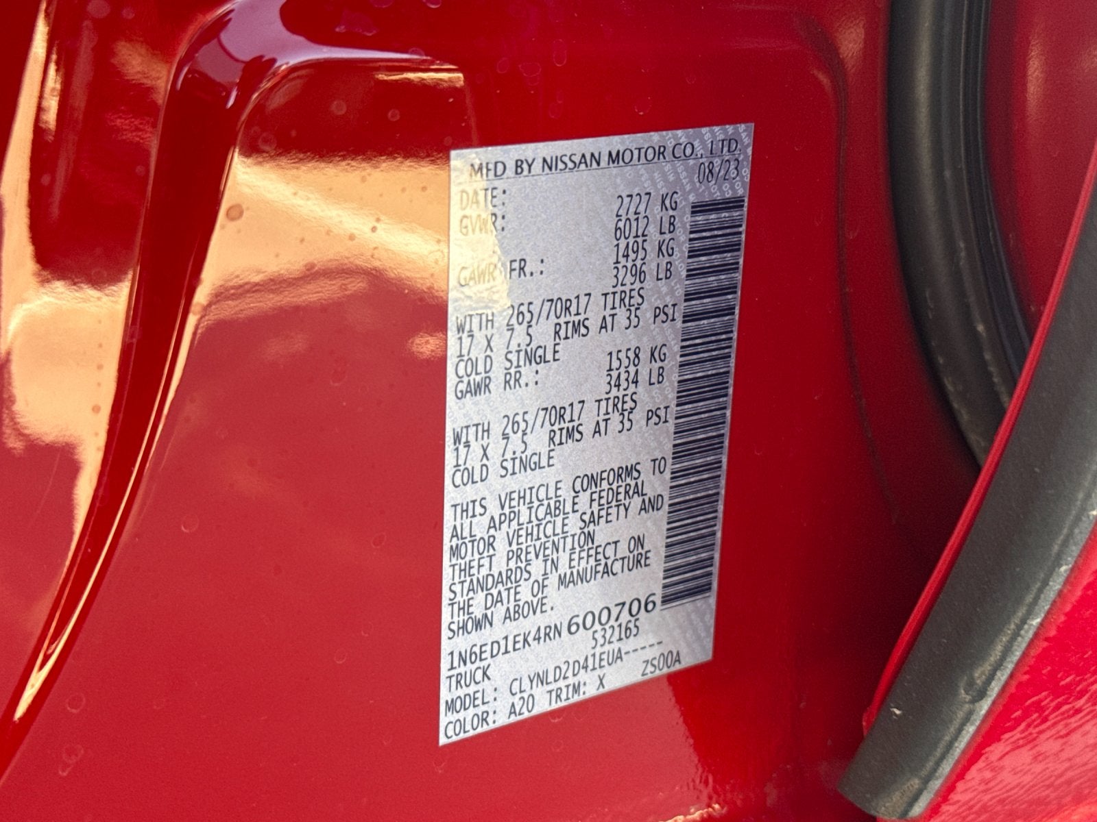 2024 Nissan Frontier PRO-4X