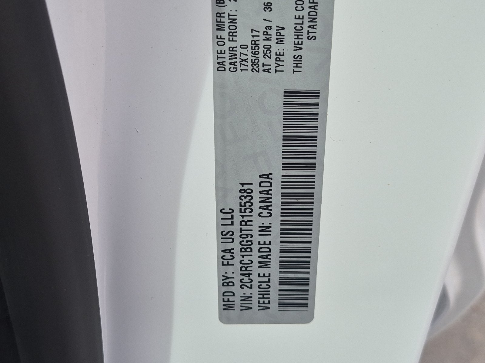 2026 Chrysler Pacifica Select