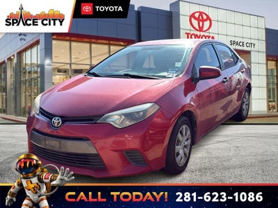 2016 Toyota COROLLA LE