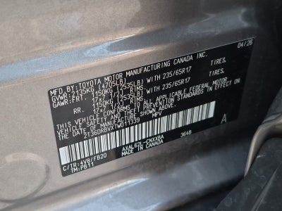 2026 Toyota RAV4 LE