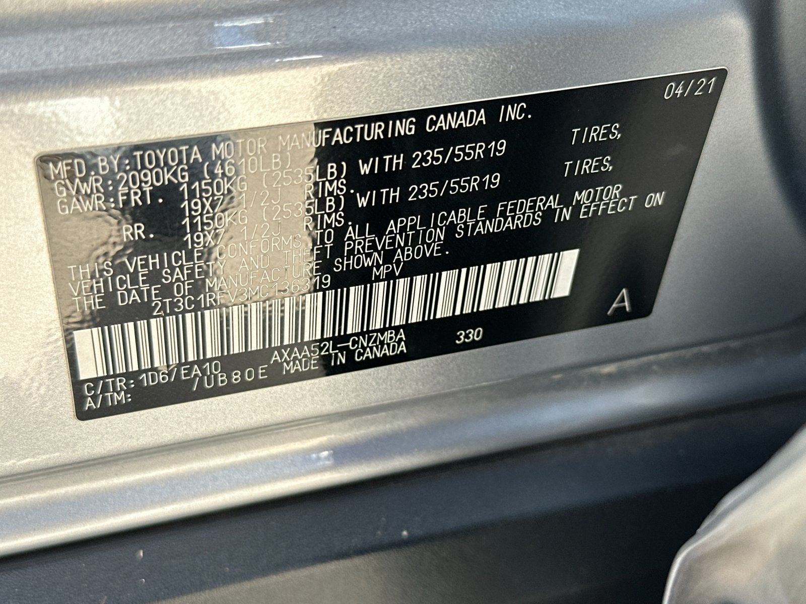 2021 Toyota RAV4 XLE Premium