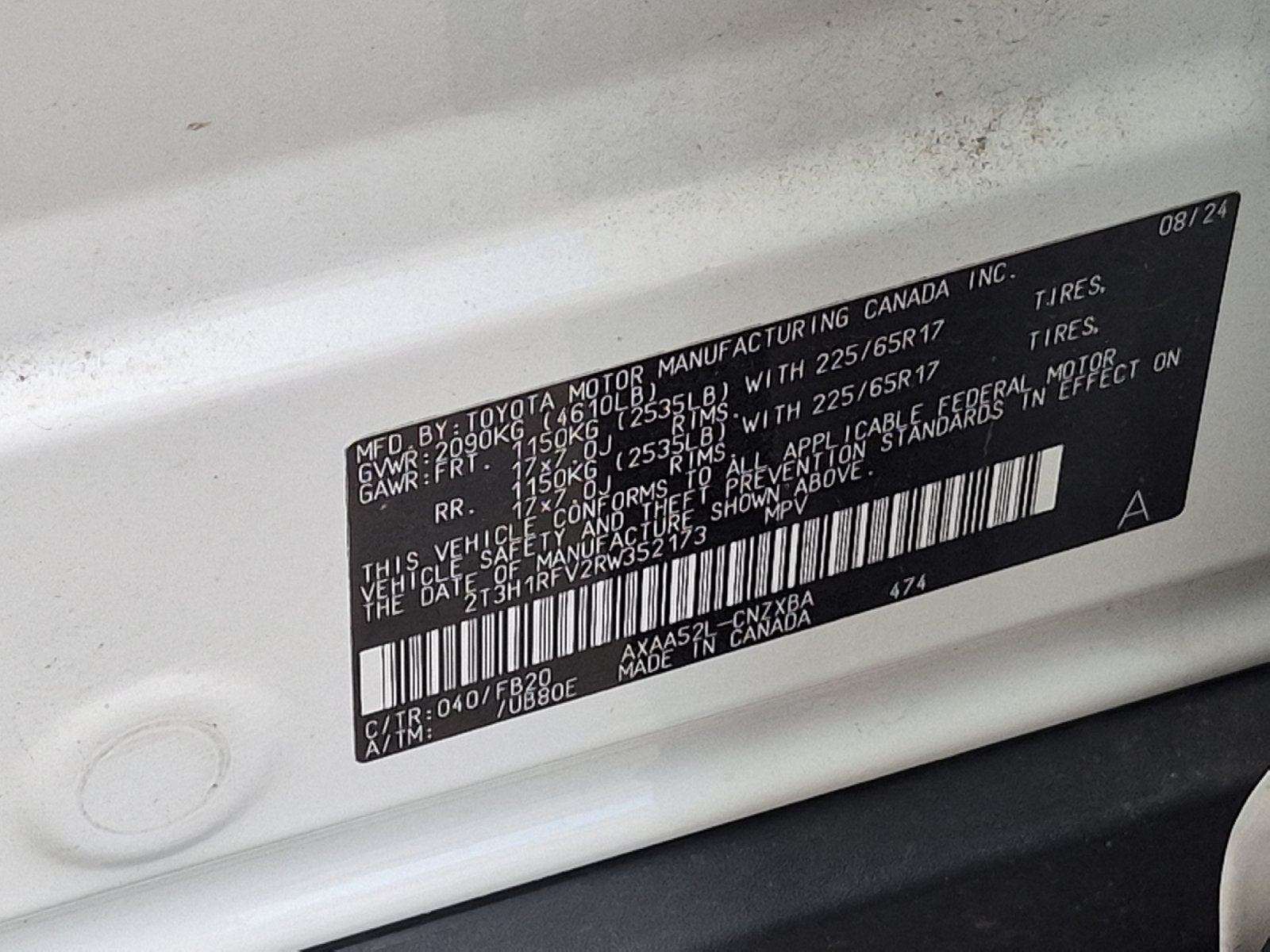 2024 Toyota RAV4 LE