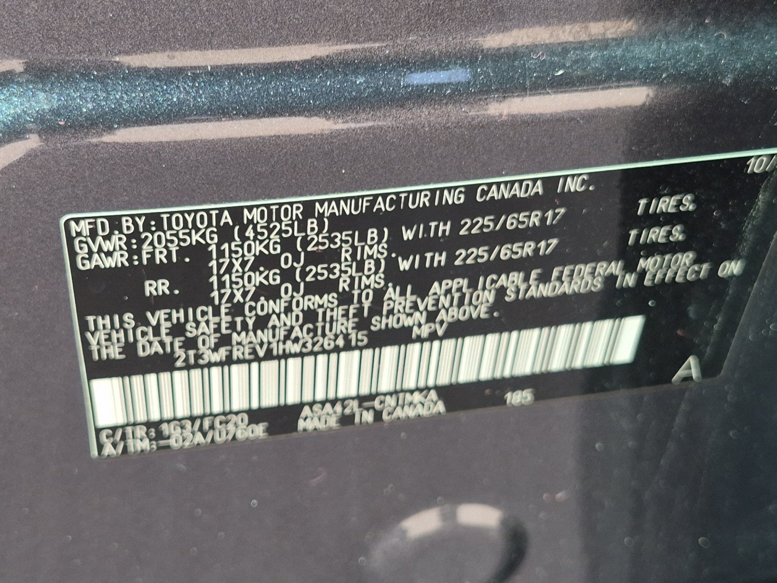 2017 Toyota RAV4 XLE