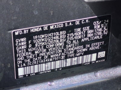 2024 Honda HR-V LX