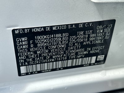 2024 Honda HR-V Sport