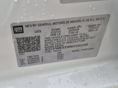 2022 Chevrolet Silverado LTD LTZ