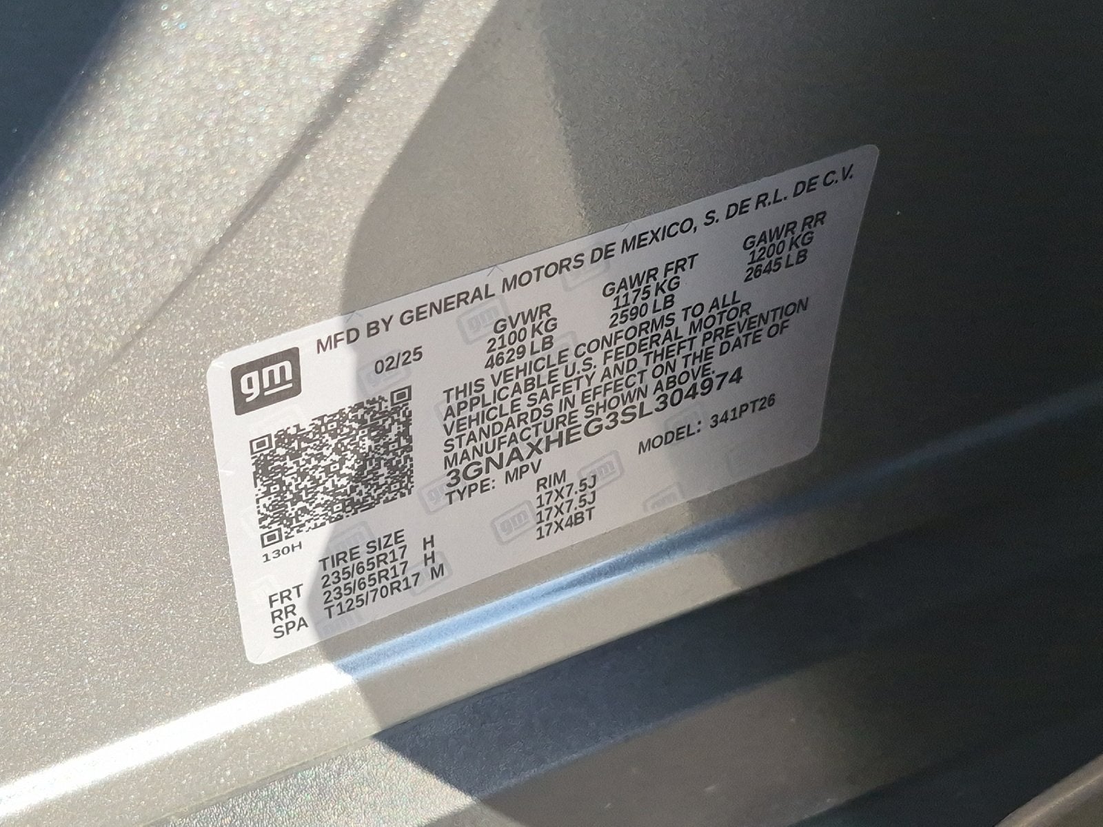 2025 Chevrolet Equinox LT