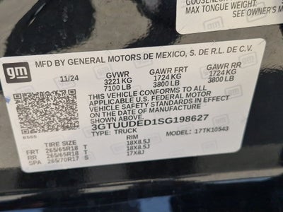 2025 GMC Sierra SLT