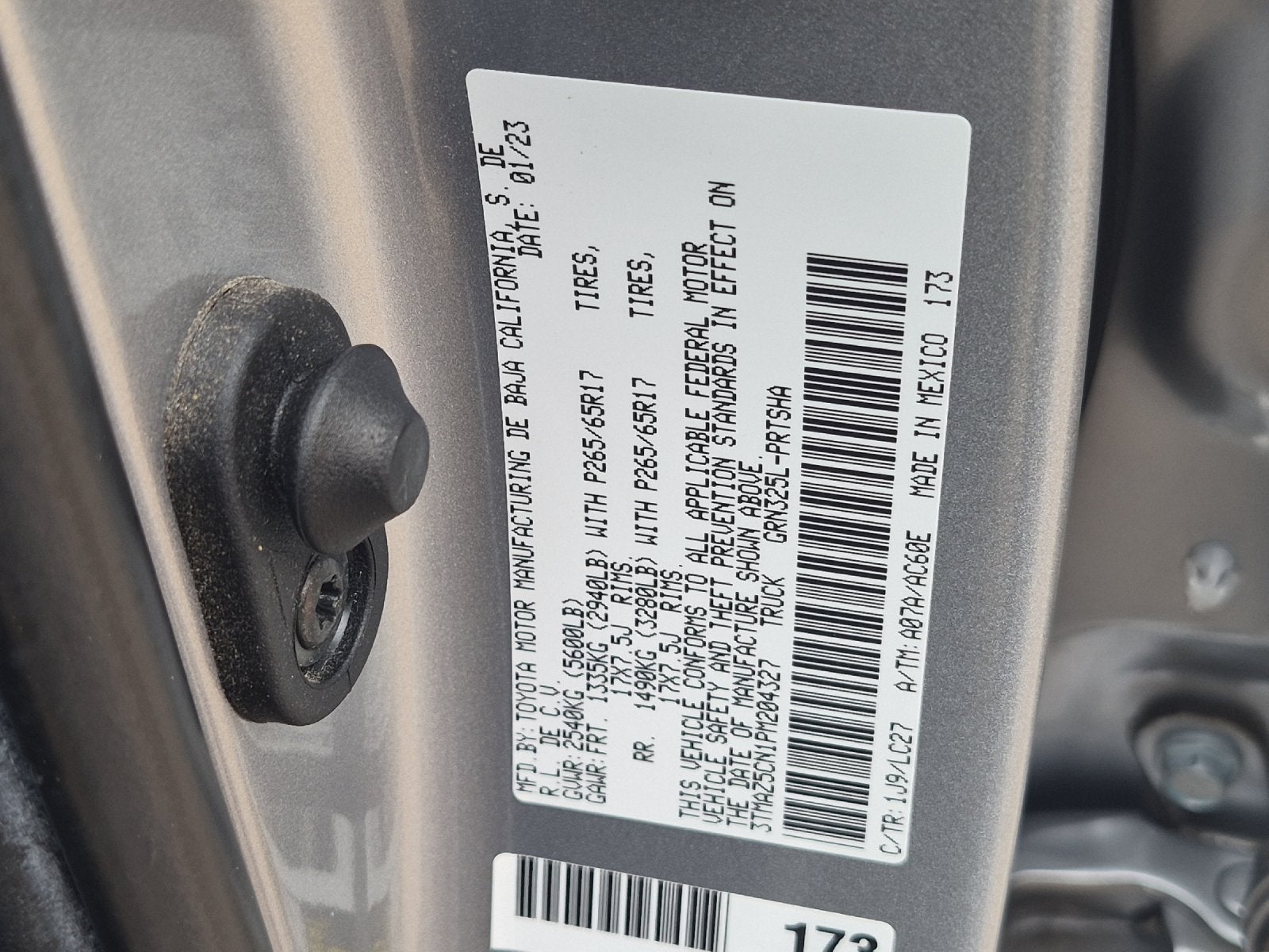 2023 Toyota Tacoma TRD Sport V6