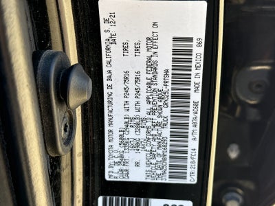 2022 Toyota Tacoma SR5 V6