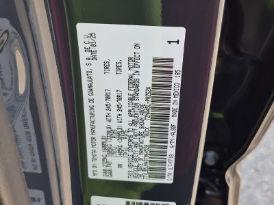 2025 Toyota Tacoma SR5