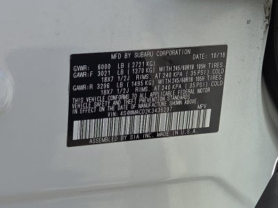 2019 Subaru Ascent Premium
