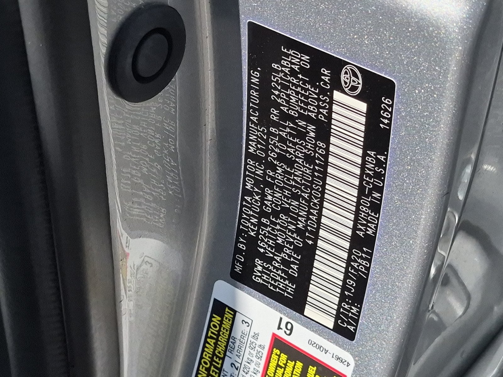 2025 Toyota Camry LE
