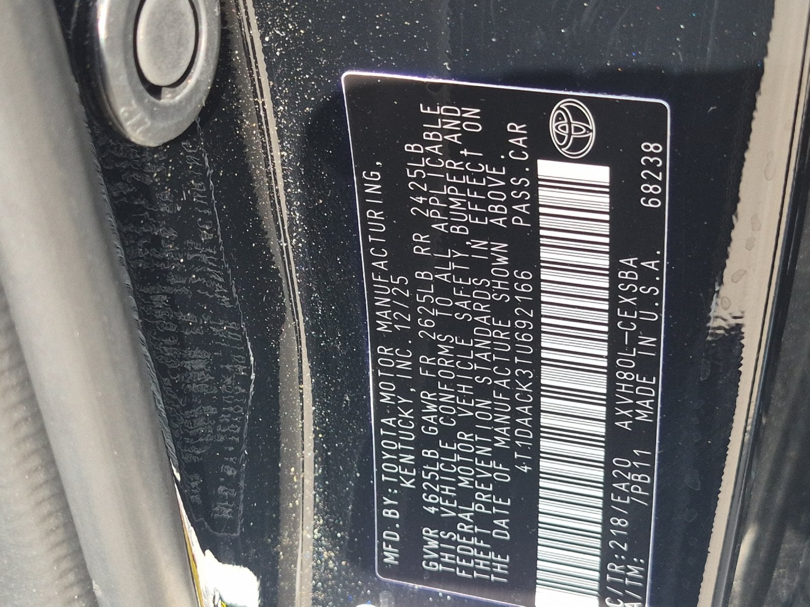 2026 Toyota Camry SE