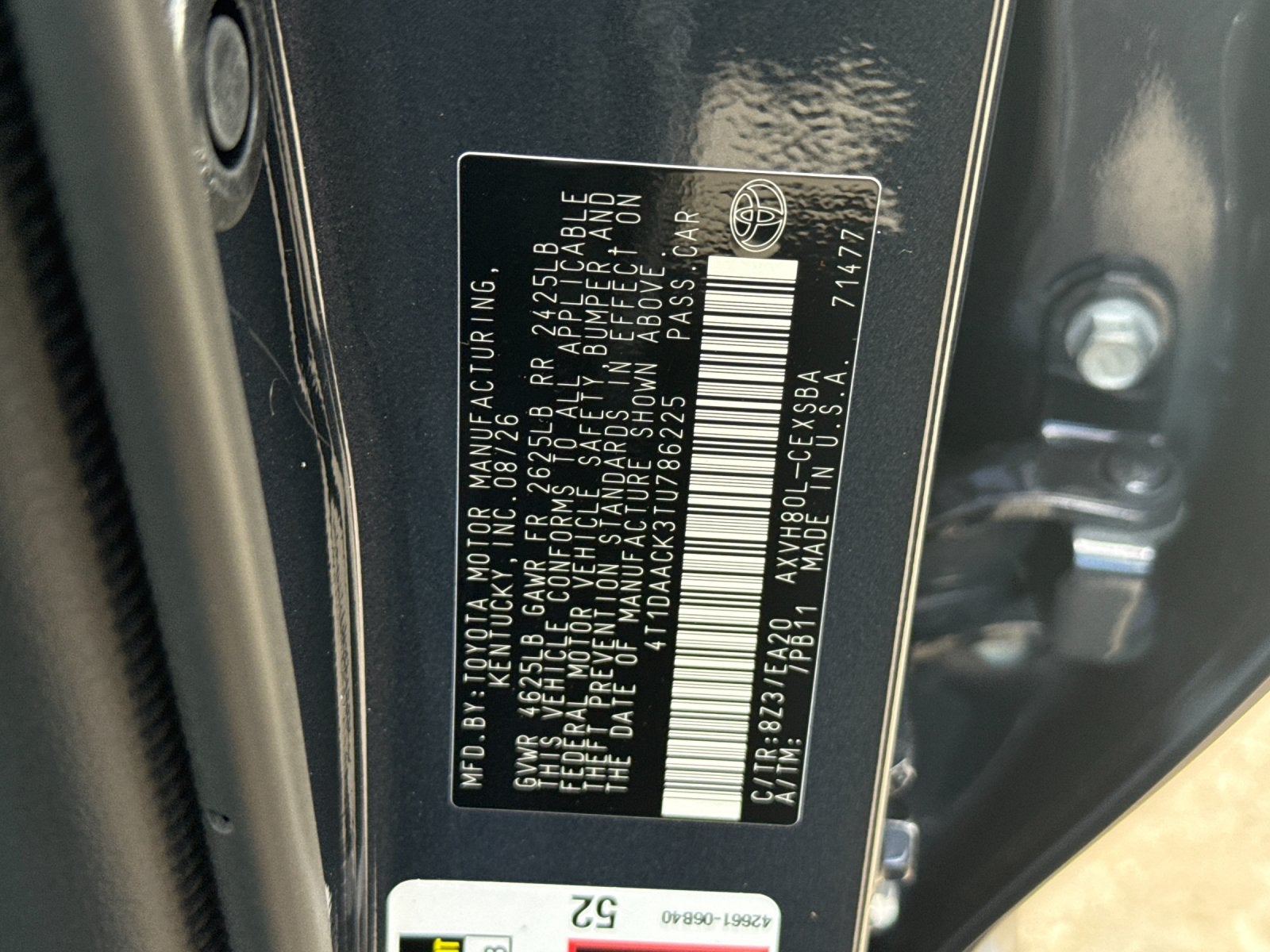 2026 Toyota Camry SE