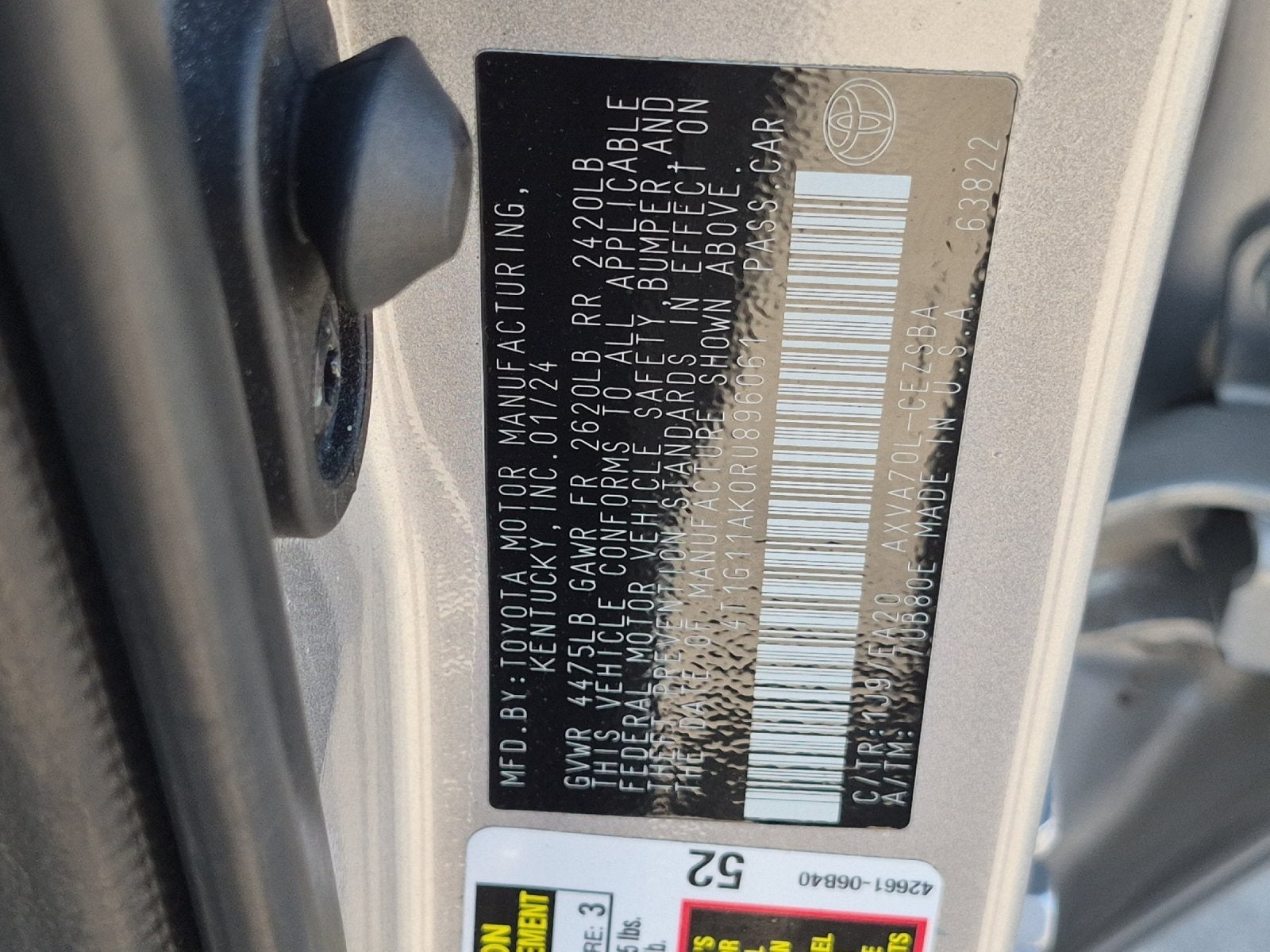 2024 Toyota Camry SE