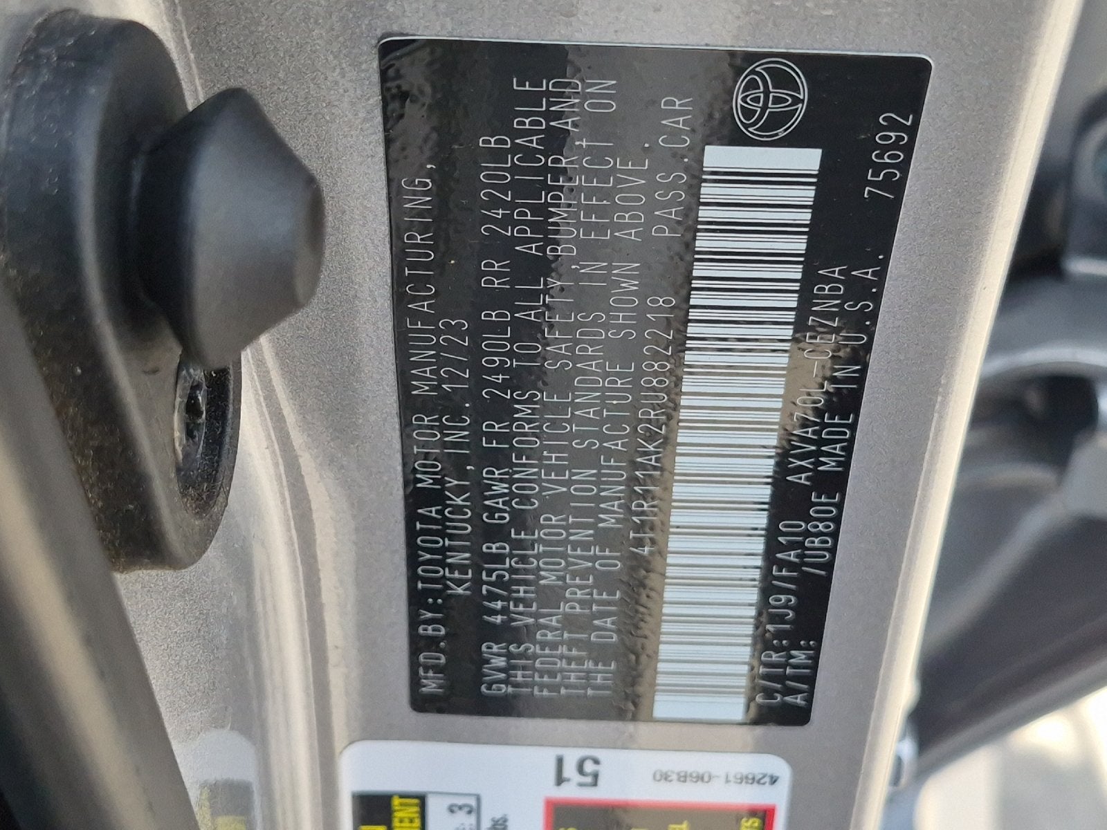 2024 Toyota Camry LE