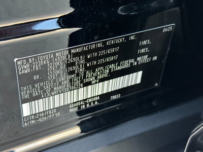 2025 Toyota RAV4 Hybrid LE