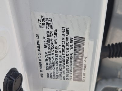 2021 Honda Pilot Elite