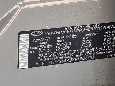 2023 Hyundai Santa Fe XRT