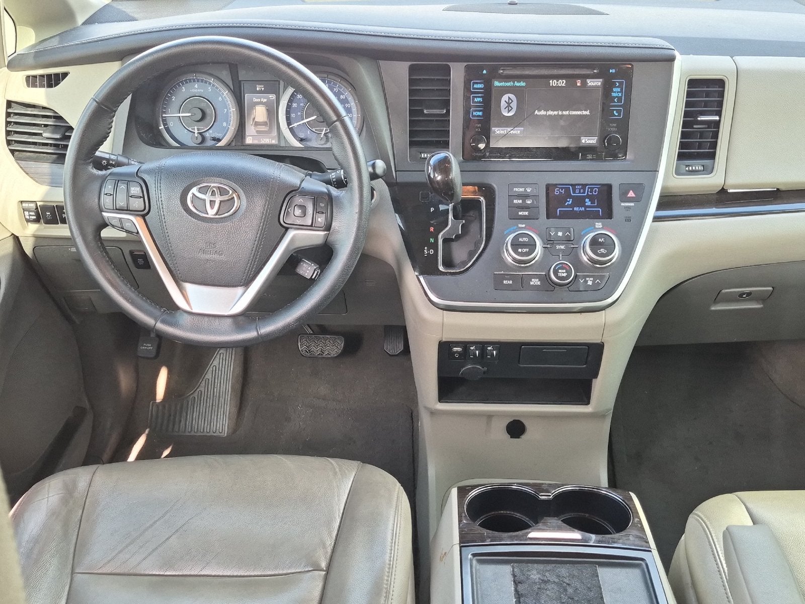 2015 Toyota SIENNA XLE 3.5L XLE 8 Passenger
