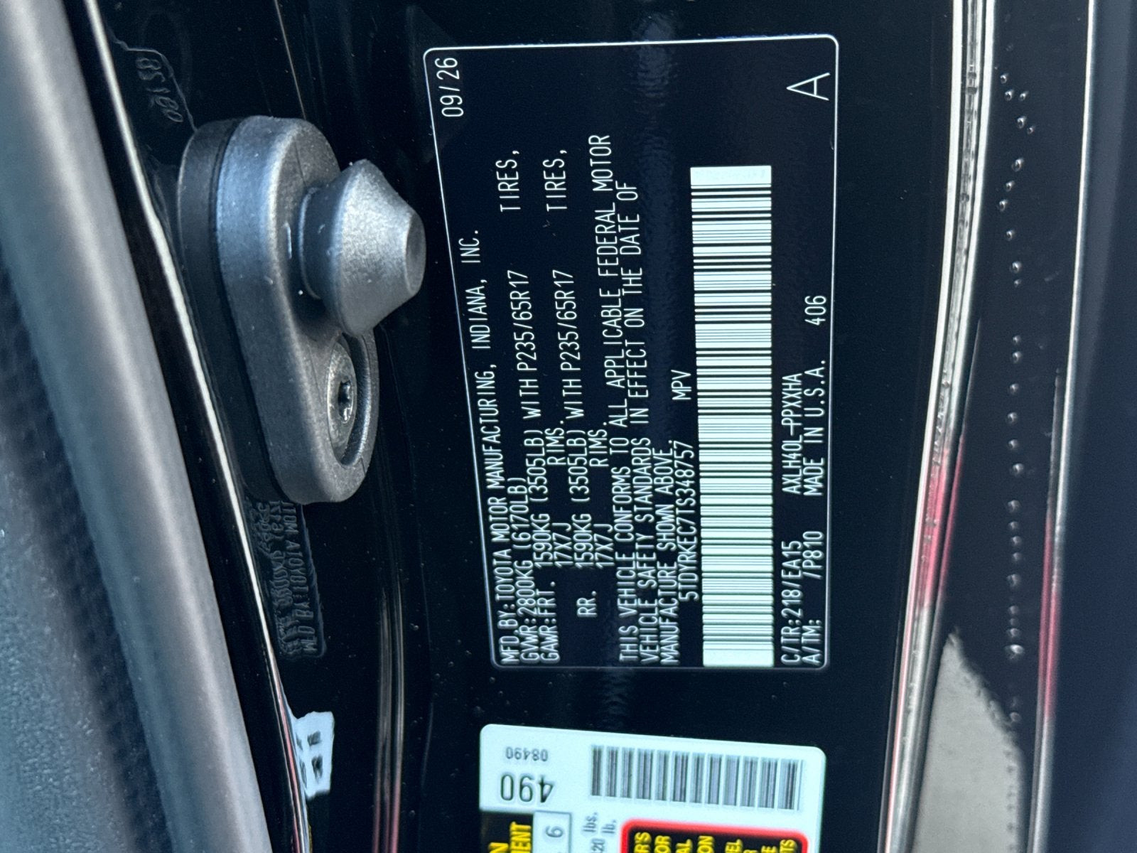 2026 Toyota Sienna XLE 8 Passenger