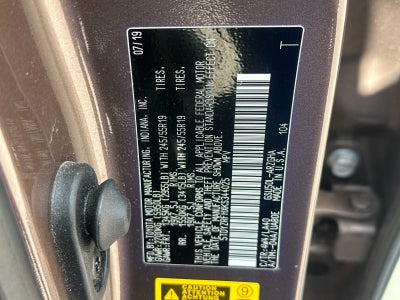 2019 Toyota Highlander Limited Platinum