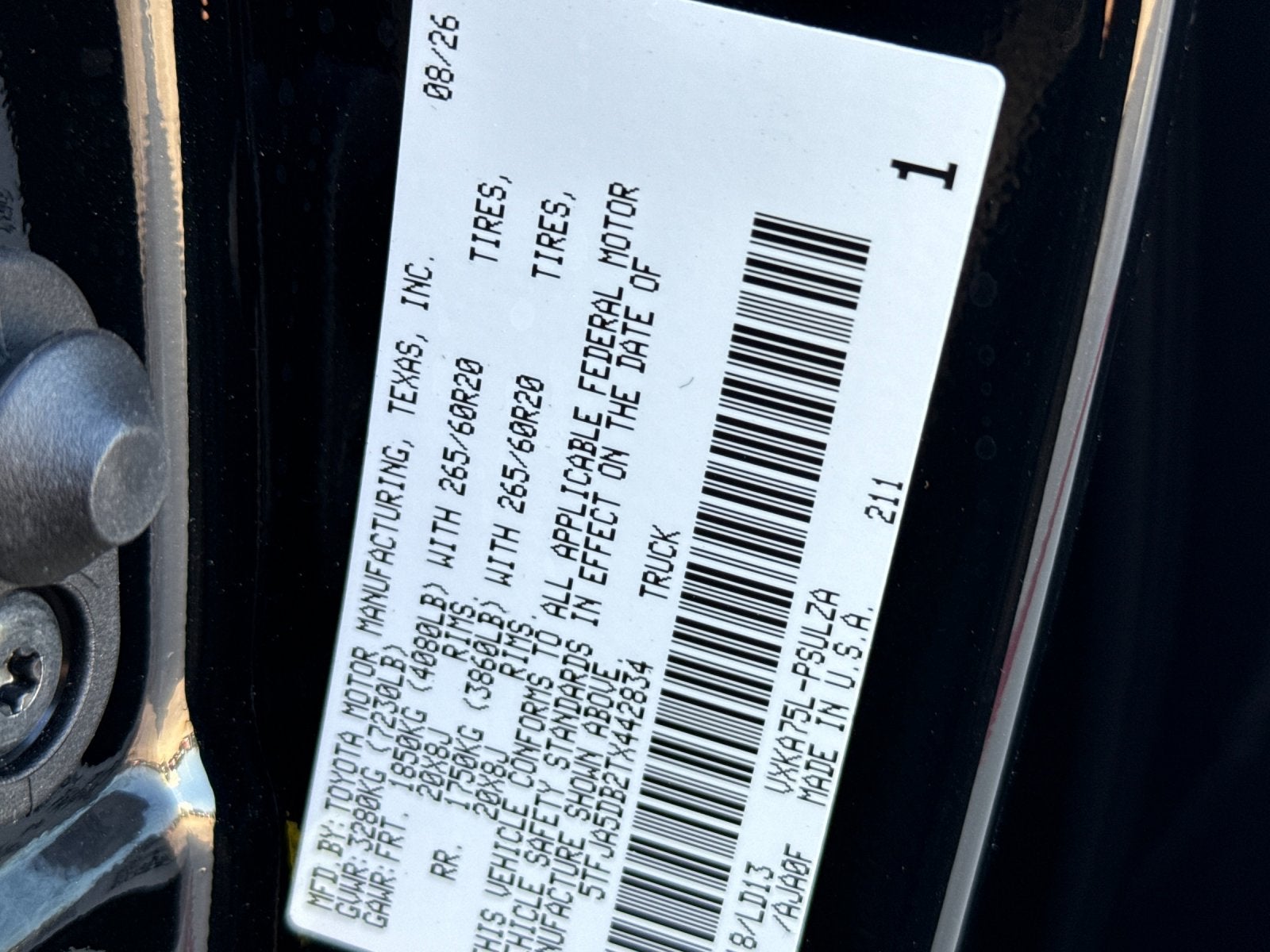 2026 Toyota Tundra Limited