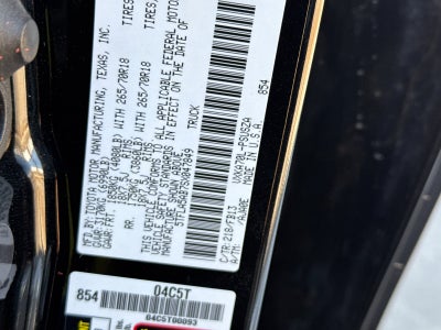 2025 Toyota Tundra SR5