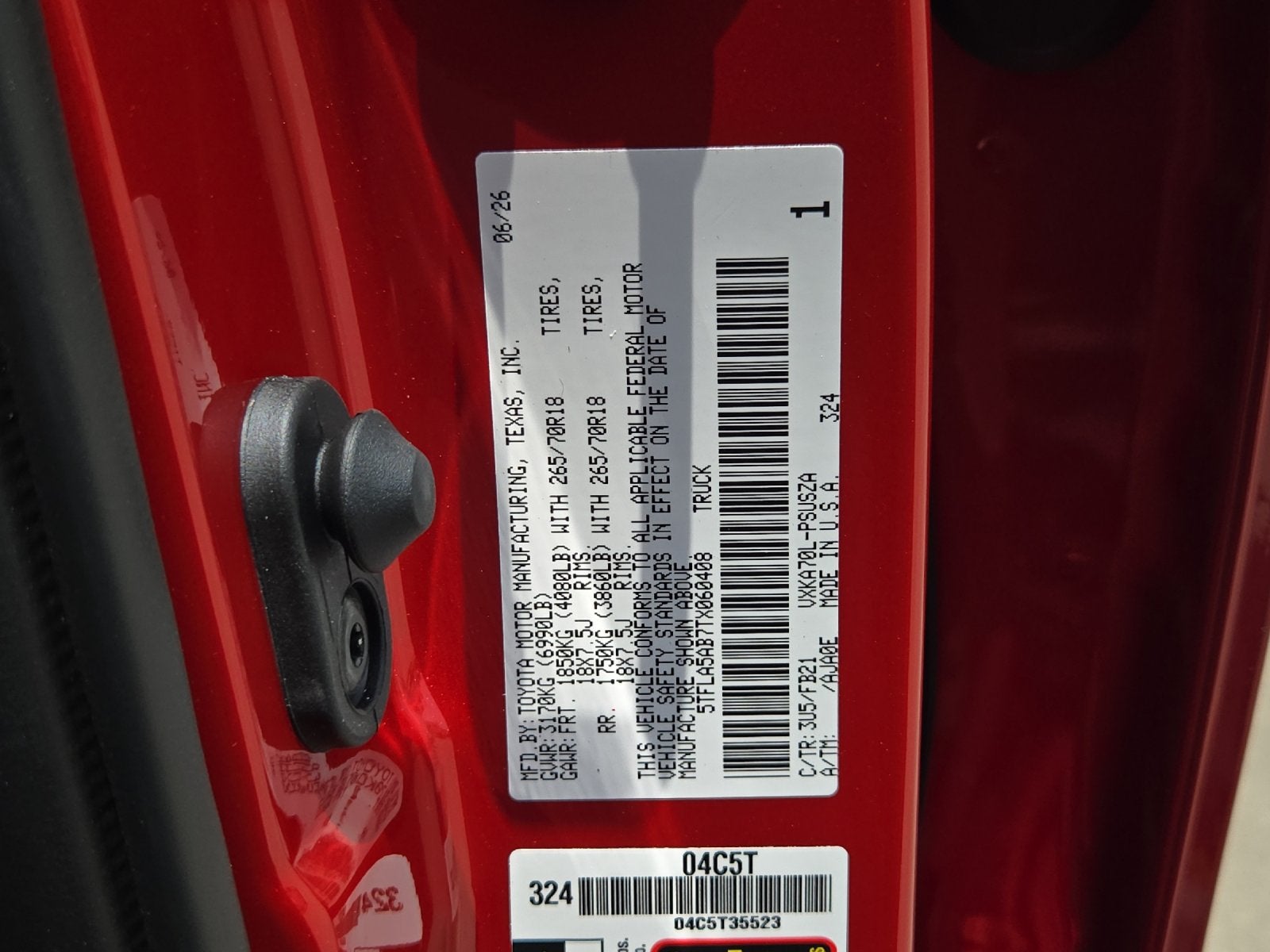 2026 Toyota Tundra SR5
