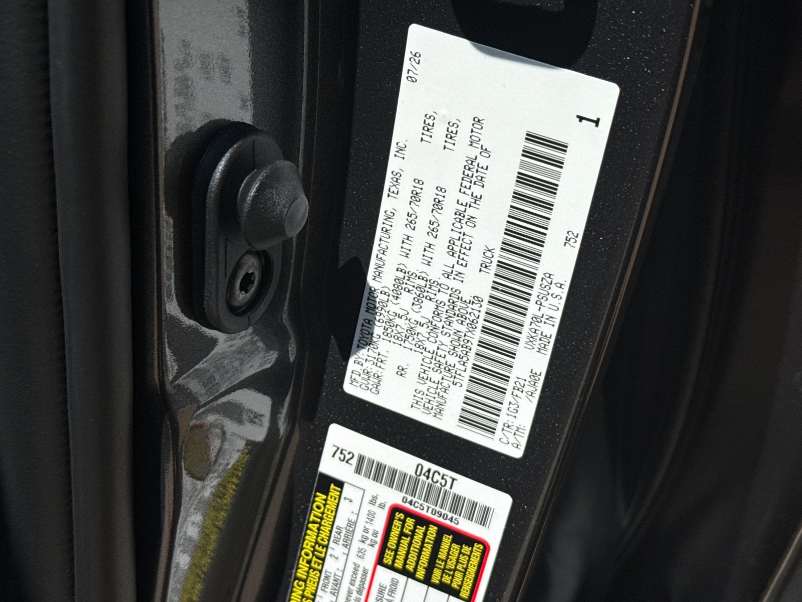 2026 Toyota Tundra SR5