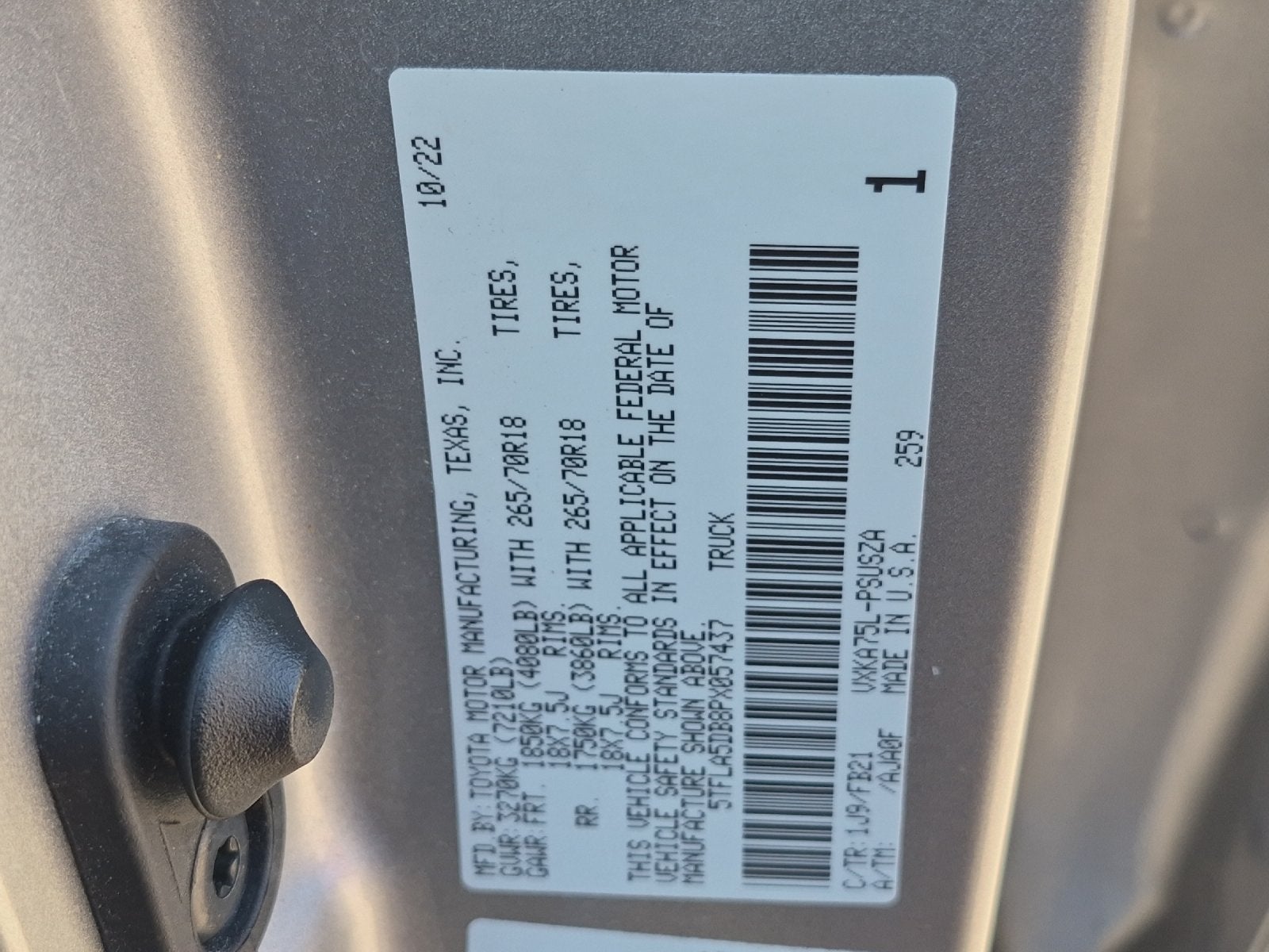 2023 Toyota Tundra SR5