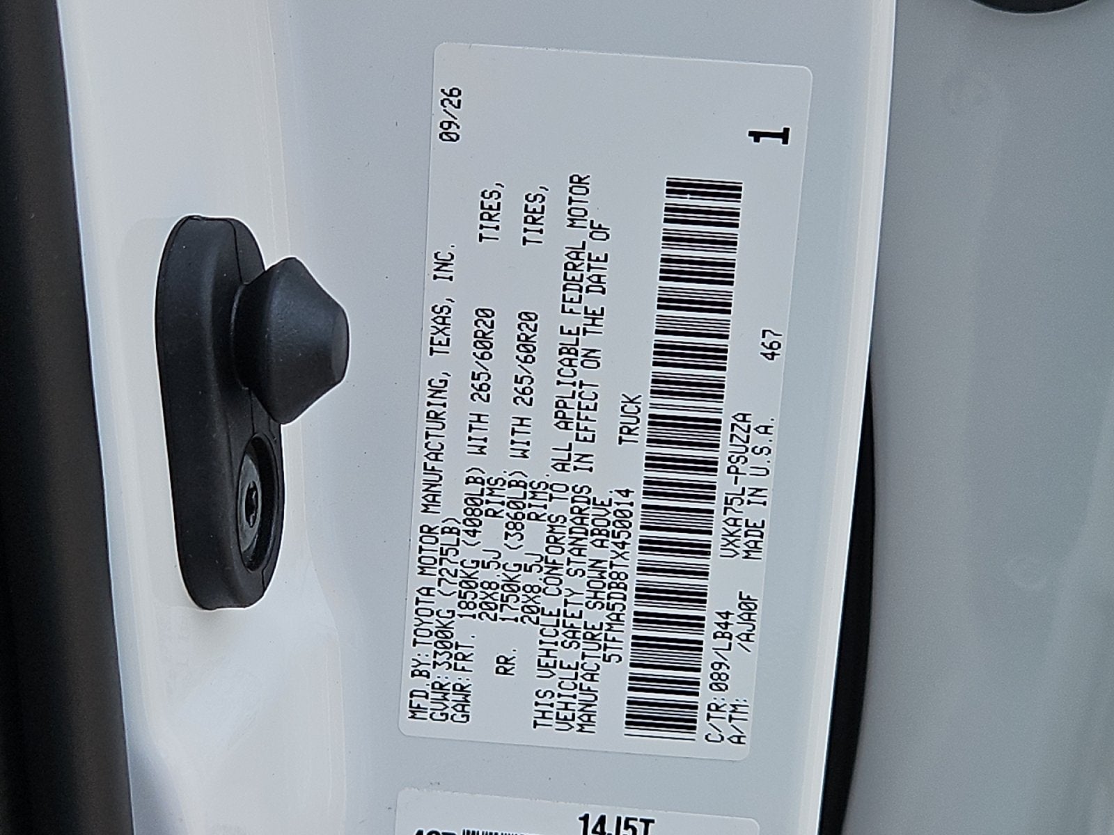 2026 Toyota Tundra 1794 Edition