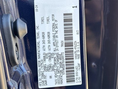 2025 Toyota Tundra Platinum