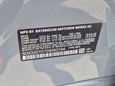 2025 BMW X4 xDrive30i