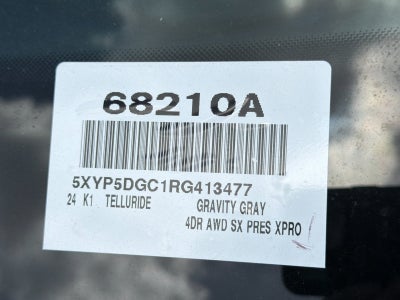 2024 Kia Telluride SX-Prestige X-Pro