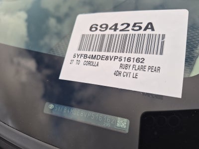 2027 Toyota Corolla LE