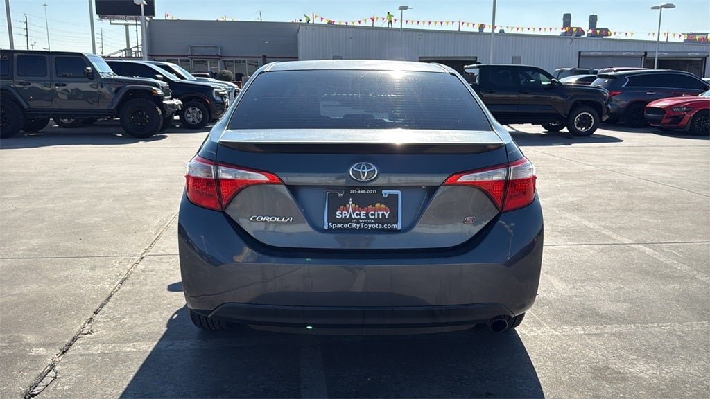 2016 Toyota COROLLA S