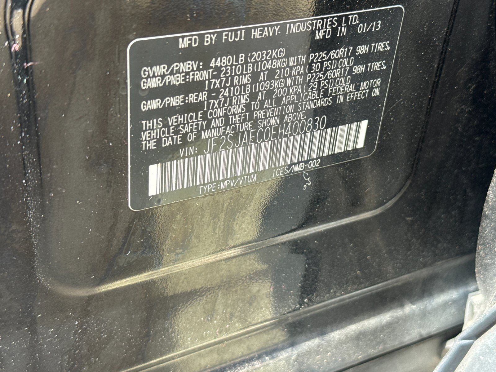 2014 Subaru Forester 2.5i Premium Premium
