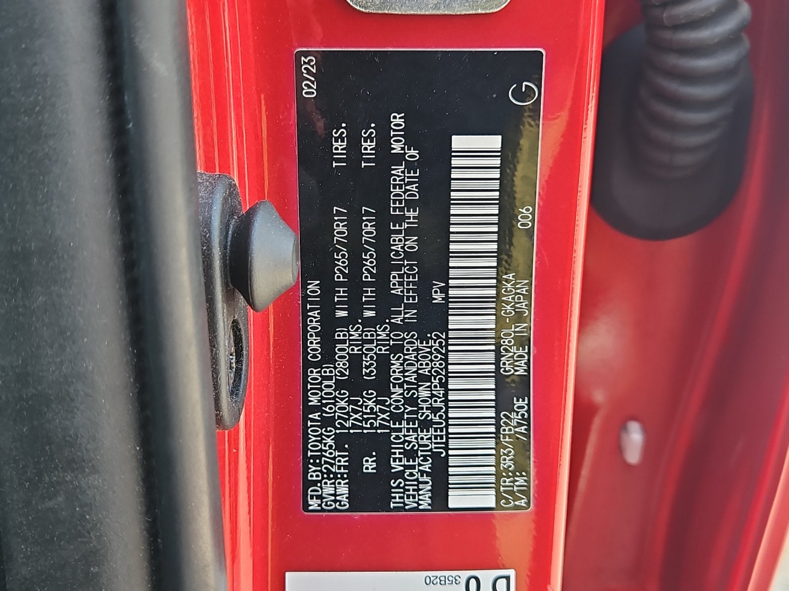 2023 Toyota 4Runner SR5