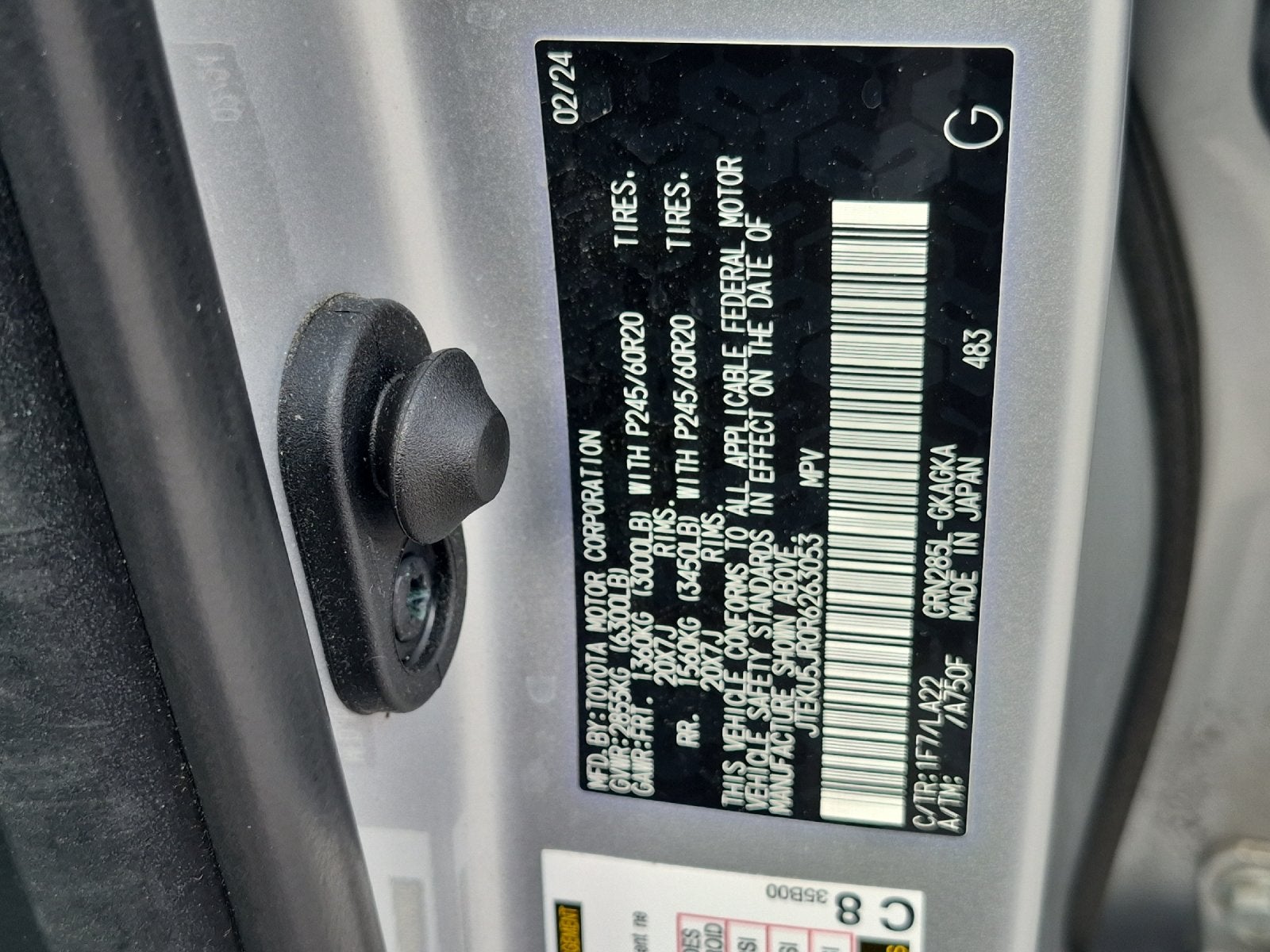 2024 Toyota 4Runner Limited